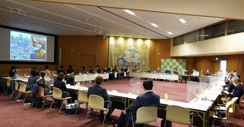 対策会議にての説明の様子